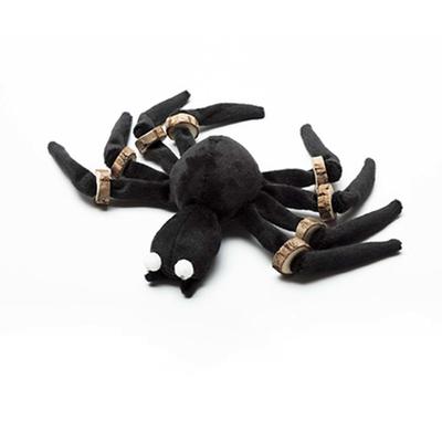 Dog Halloween Costumes Halloween spider cat toy pet funny black spider leg strap grinding teeth wood chip cat toy manufacturers