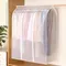 1pc Clothes Dust Cover Wardrobe Hanging Window Dust Cover Clothing Cover Cloth Household Clothing