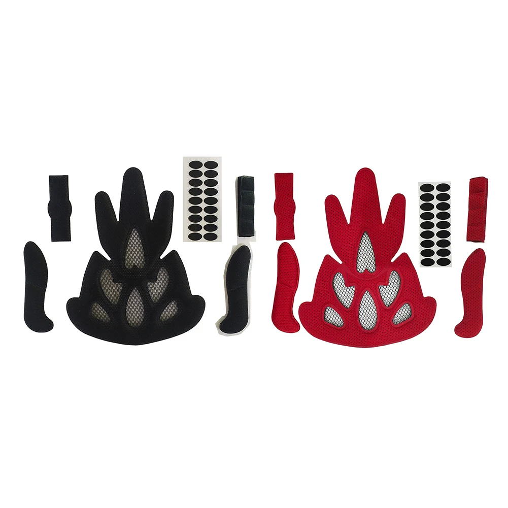 Universal Helm Innere Polsterung Schutz Schaum Pads Versiegelt Futter Schwamm Outdoor Sport Radfahren Motorrad Fahrrad Zubehör Image