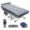 TEMU Mophoto Folding Camping Cots For Adults, Folding Cot With Mattress Camping Bed Camp Cot Portable Military Cot, Double Layer Oxford Strong Heavy Duty Sleeping Cots With Carry Bag For Camp Office Use