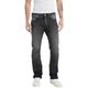 Replay Herren Jeans Waitom Regular-Fit Original, Schwarz (Black Delavè 099), 29W / 30L