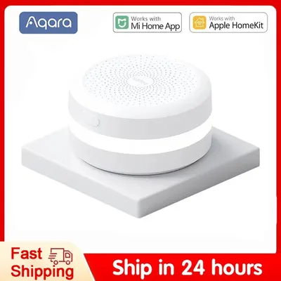 Aqara Smart Hub M1S Gateway Wireless Zigbee 3.0 Wifi RGB LED Night Light Connection Remote Control