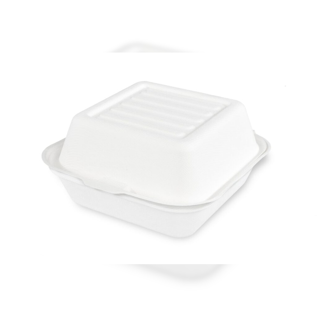 Plock GmbH Hamburgerbox Sobsy aus Zuckerrohr - 500 Boxen - 100% kompostierbar Image