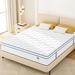 Queen Medium 12" Mattress - Bedstory Selection White & Blue 12.0 H x 60.0 W 80.0 D | Wayfair US25053101