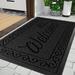 Red Barrel Studio® Door Mat Heavy Duty Doormat Outdoor, Rubber in Black | 24" W x 36" L | Wayfair 441C695E2A594F669EF2BF8048BFD9AD