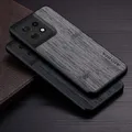 Custodia per Motorola Edge 50 Pro Ultra Fusion Moto X50 Ultra coque modello in legno di bambù Cover in pelle funda Custodia per telefono di lusso capa