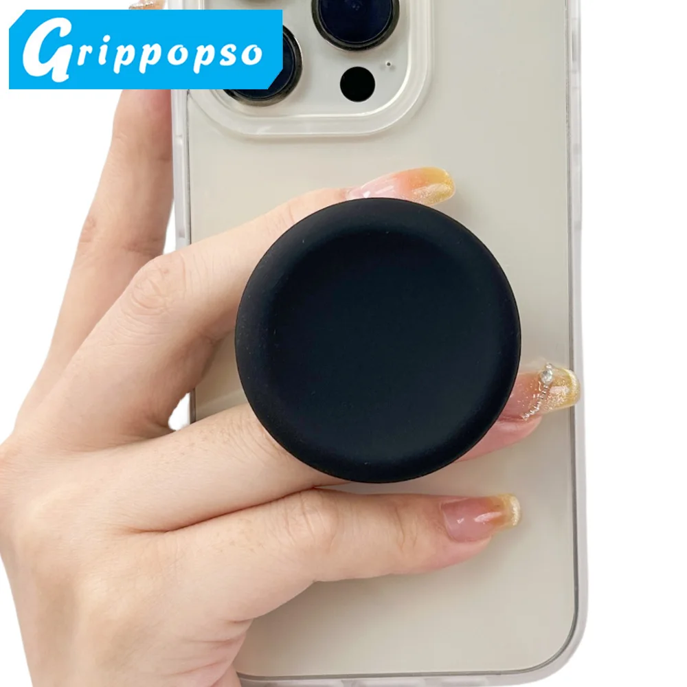 Grippopso Silicone poignée ronde prises tok porte-anneau de doigt support pour téléphone portable support Griptok support accessoires de téléphone portable support