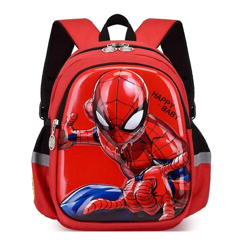 Nouveau sac d'école 3D pour garçons Marvel Spider-Man, nouveau sac à dos pour enfants, sac mignon