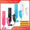 2 in 1 für Nintendo Wii Controller Set optionale Bewegung plus Joystick Wireless Remote Gamepad mit Silikon hülle Videospiel