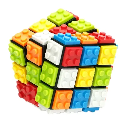 Bausteine Cube 3x3x3 Puzzle Cube Abnehmbare Professionelle Zauberwürfel 3x3 Blöcke Cube Image