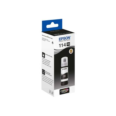 Original Epson C13T07B140 / 114 Tintentank Photo Schwarz Image