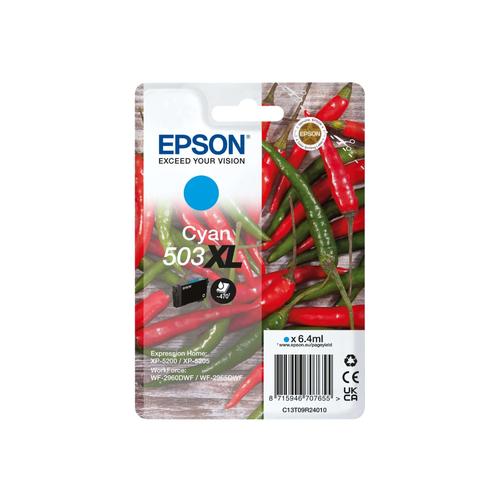 Original Epson C13T09R24010 / 503XL Druckerpatrone Cyan