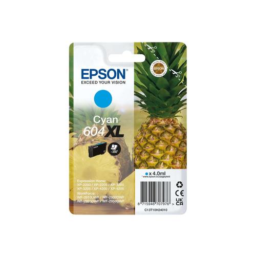 Original Epson C13T10H24010 / 604XL Druckerpatrone Cyan