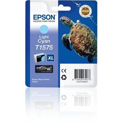 Original Epson C13T15754010 / T1575 Druckerpatrone Light Cyan