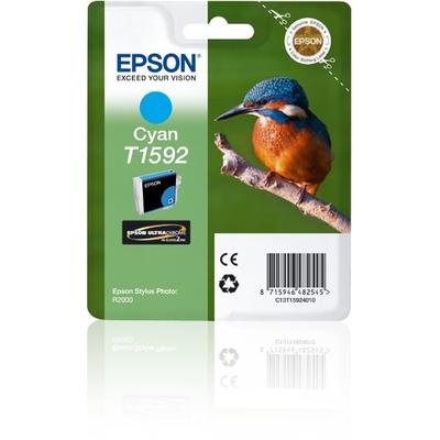 Original Epson C13T15924010 / T1592 Druckerpatrone Cyan Image