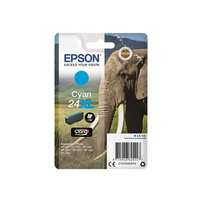 Original Epson C13T24324012 / 24XL Druckerpatrone Cyan