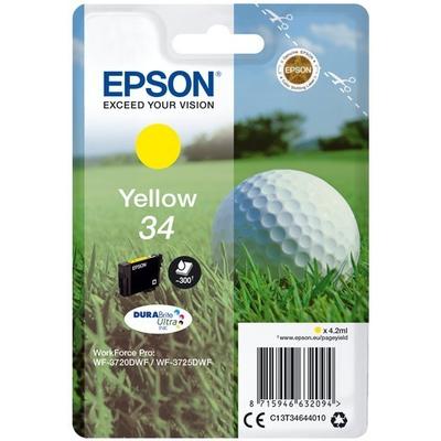 Original Epson C13T34644010 / 34 Druckerpatrone Gelb