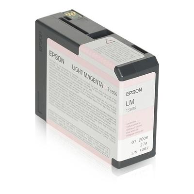 Original Epson C13T580600 / T5806 Druckerpatrone Light Magenta