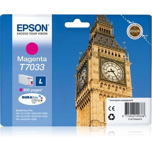 Original Epson C13T70334010 / T7033 Druckerpatrone Magenta