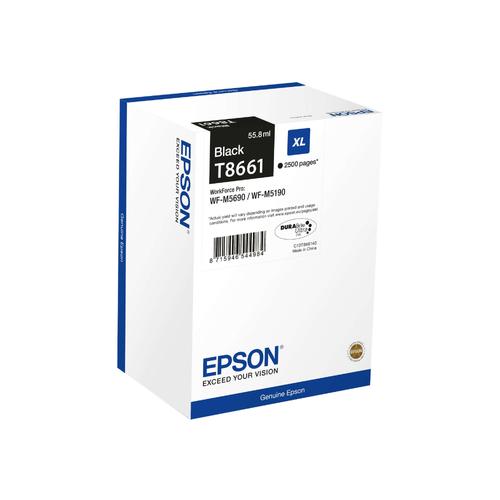 Original Epson C13T866140 / T8661 Druckerpatrone Schwarz