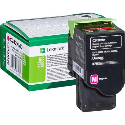 Original Lexmark C242XM0 Toner Magenta