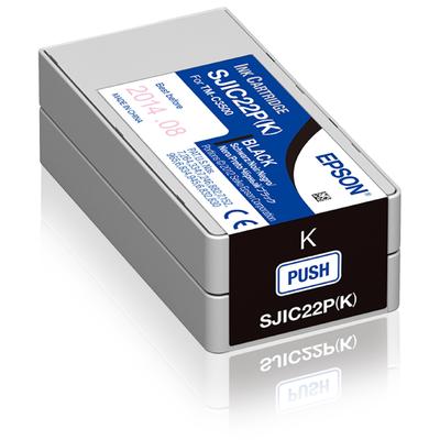 Original Epson C33S020601 / SJI-C-22-P-(K) Druckerpatrone Schwarz Image