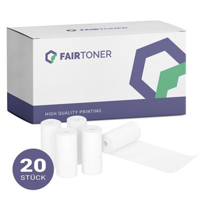 FairToner Kinderkamera Papier 20x 57mm x 9m x 12mm 30mm Image