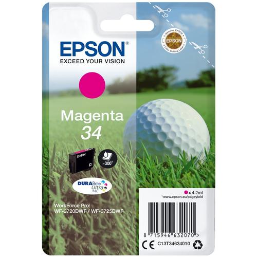 Original Epson C13T34634010 / 34 Druckerpatrone Magenta