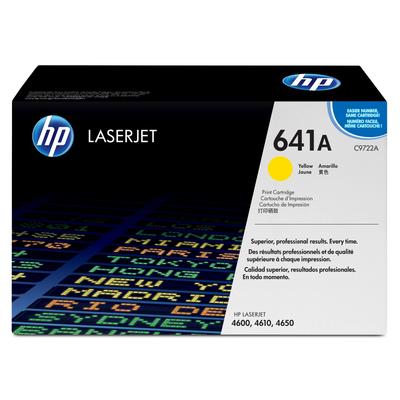 Original HP C9722A / 641A Toner Gelb