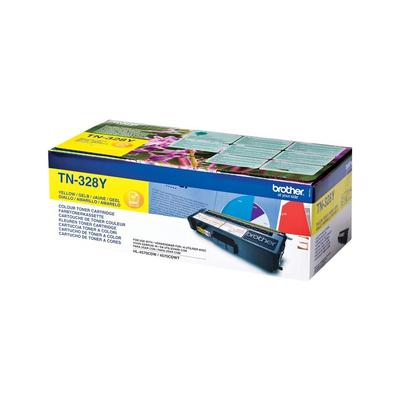 Original Brother TN-328Y Toner Gelb