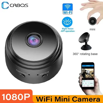 Mini Camera Wireless WiFi Video Voice Recorder Mobile Phone Synchronization Security Monitoring