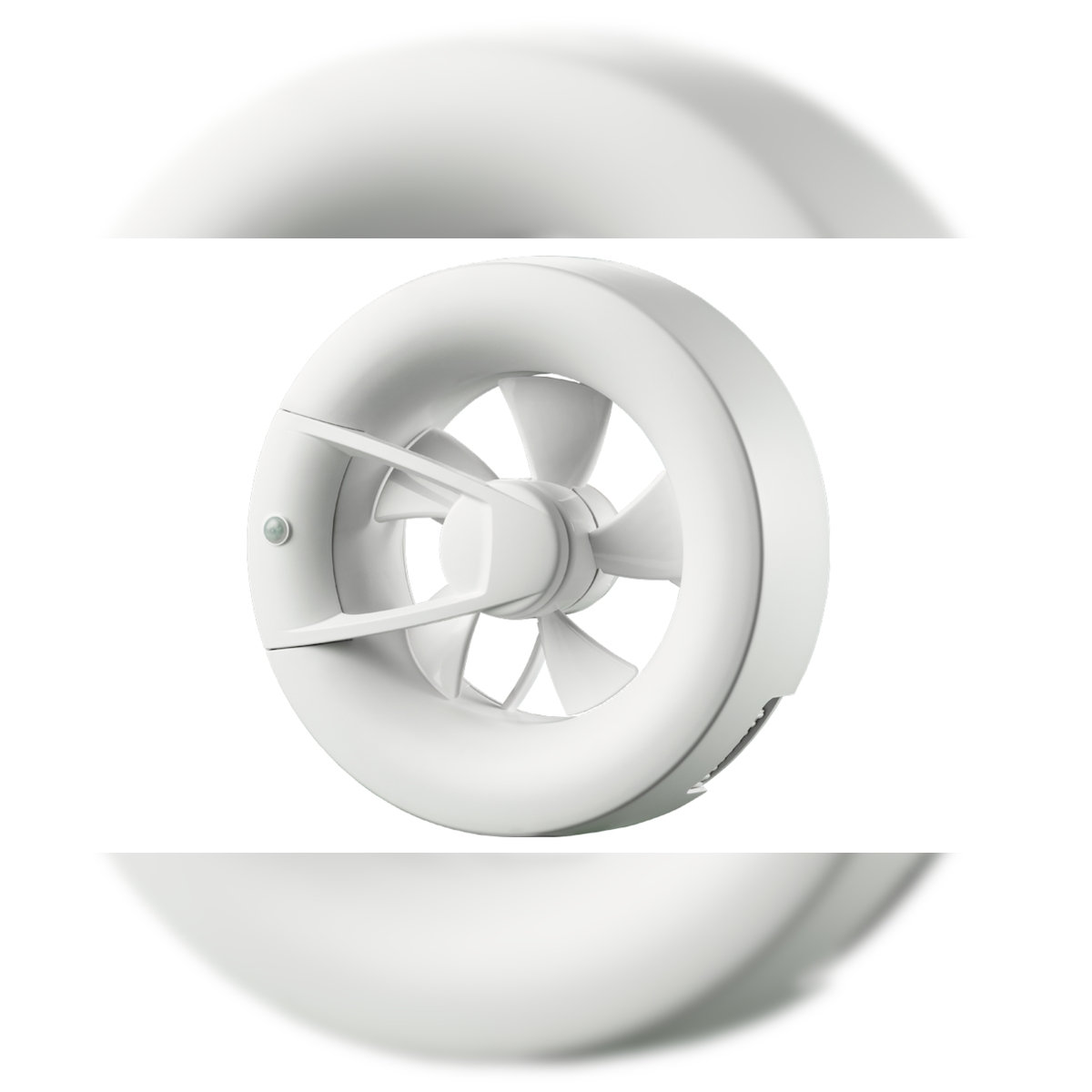 Vents Kleinraumventilator Arc Weiß 125 Weiß 3 Image