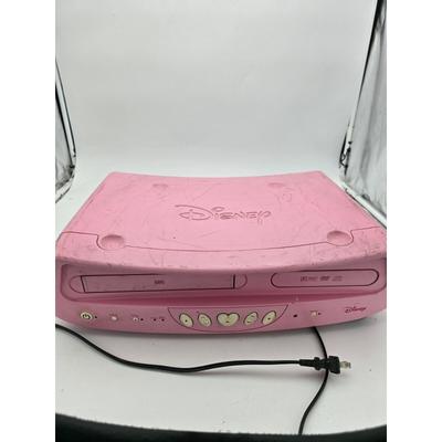 Disney Other | Disney Princess Dvd Vhs/Dvd Combo Player Pink Dvd2100 Parts Or Repair Vcr Only | Color: Pink | Size: Os