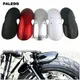 Moto Breve Parafango Anteriore Parafango Carena Splash Copertura Nero/Rosso Moto Chopper Bobber Per Triumph Bonneville T100
