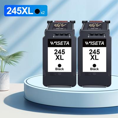 TEMU 2 Black 245xl Ink Cartridges Replacement For 245xl 246xl Works With Brother Pixma Mx492 Mx490 Mg2420 Mg2520 Mg2522 Mg2920 Mg2922 Mg3022 Mg3029 Ip2820 Printers