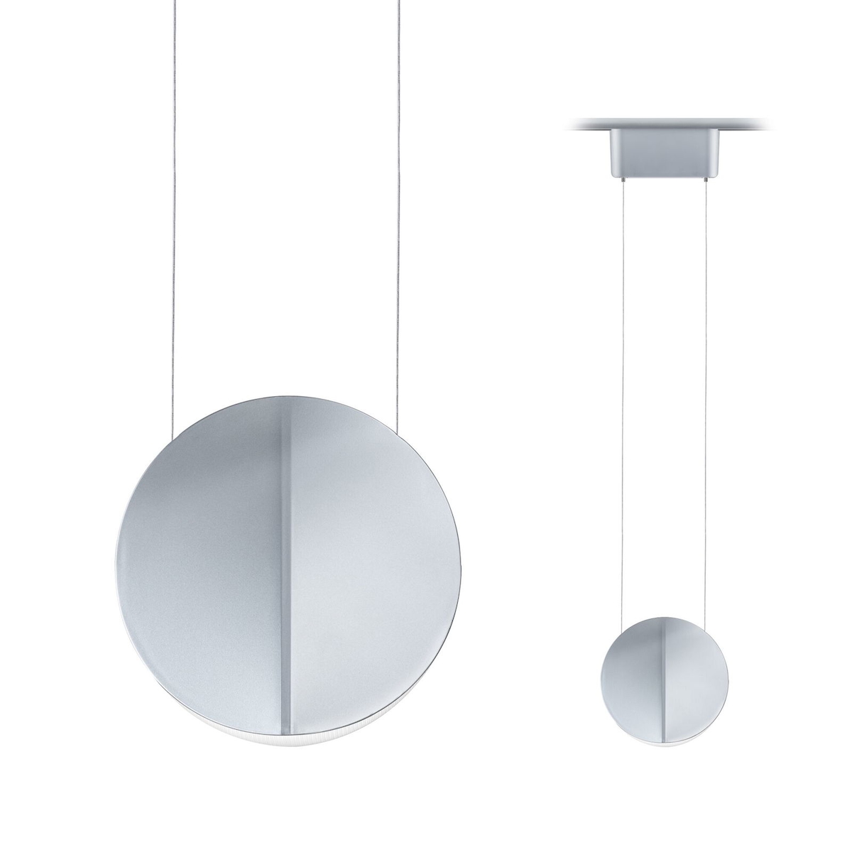 Paulmann URail LED Pendel 3-Step-Dim Alejandro 800lm 10W 4000K dimmbar 230V Chrom matt 94968 Image