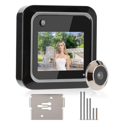 2,4-Zoll-Smart-Türspion, TFT-LCD-Bildschirm, 0,3 mp, 95° Weitwinkelkamera, Fotoaufnahme - Eosnow