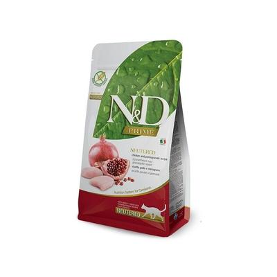 Farmina - n&d prime cat kastriertes huhn & granatapfel adult 5kg