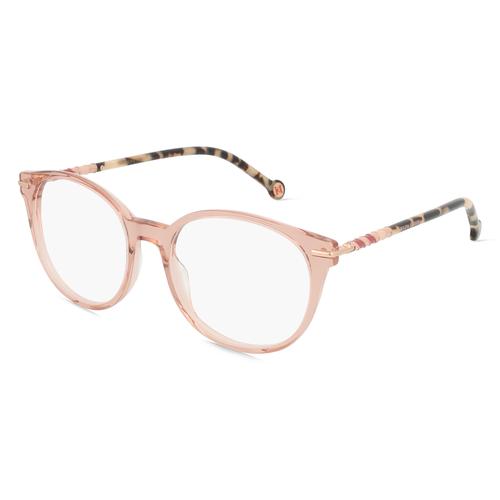 Carolina Herrera 0095 Damen-Brille inkl. Gläser Vollrand Rund Acetat-Gestell 52mm/18mm/145mm, pink