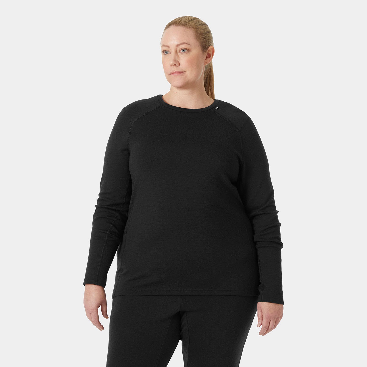 Helly Hansen Damen Lifa® Merino Midweight Plus Shirt Mit Rundhalsausschnitt 1X Image