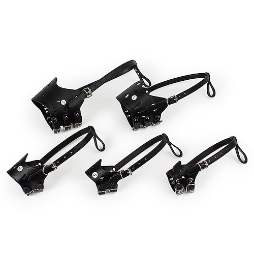 Hunde Bellhalsband Hundetrainingshalsbänder Anti Bark Sicherheit Einfarbig Punk Image