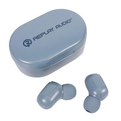 Replay Audio 06804 - True Wireless Waterproof Earbud w/Smart Display Charging Case (RPA-TWS13SL) Toys and Games