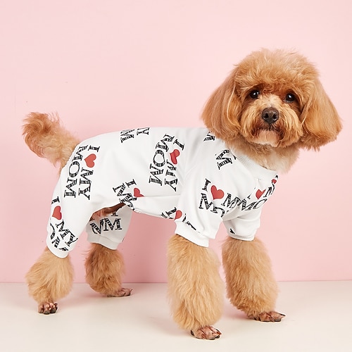 Hunde Katzen Pullover Modisch Brautkleider schlicht Winter Wasserdicht Atmungsaktiv Weich Waschbar Komfortabel Casual Hundebekleidung for Bichon Frise Spitz kleines Haustier Schmetterling Small Image