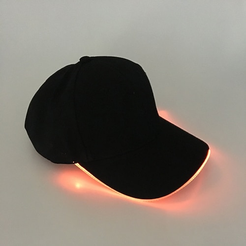 1 stück led-kappe leucht hut für männer und frauen usb ladekabel licht für party home hohlen dekoration Image