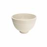 Vaso largo basso da giardino in fibra di argilla Ø45x32 cm Agapanto - White