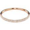 Armreif SWAROVSKI "Schmuck Geschenk Sublima Armreif" Gr. M, rosa (roségoldfarben, kristallweiß, kristallweiß), Armbänder, Damen, M, Metall, mit Swarovski Kristall
