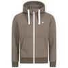 Kapuzensweatshirt DEPROC ACTIVE "FinnCMYK II MEN", Herren, Gr. XXXL (58), braun, 50% Baumwolle; 50% Polyester, casual, bequem, Langarm angesetztes Bündchen, Sweatshirts, weiche Fleecejacke mit Kängurutasche
