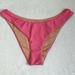 J. Crew Swim | J. Crew Women’s Curved Waist Cheeky Bikini Bottoms Size Medium | Color: Pink | Size: M