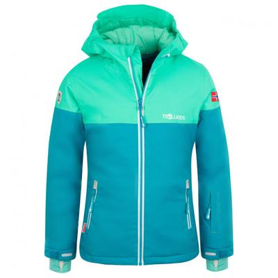 Trollkids - Girl's Hallingdal Jacket - Winterjacke Gr 92 türkis Image