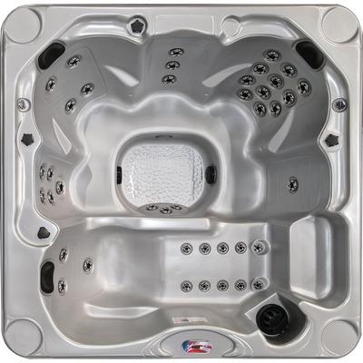 6-Person 40-Jet Premium Acrylic Lounger Spa Standard Hot Tub with Ozonator and 5.5kW Heater
